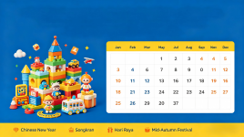 2026 Southeast Asia Toy Holiday Sales Calendar