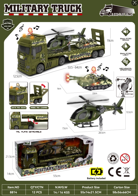 Acoustic&nbsp;and&nbsp;Optical Inertia Scania Military Transport Vehicle