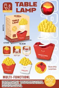 Desk lamp mixed in two colors