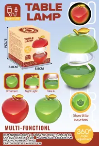 Desk lamp mixed in two colors