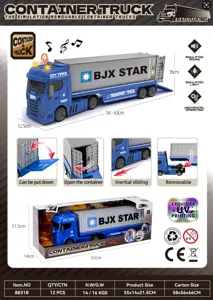 Acoustic&nbsp;and&nbsp;Optical Inertia Scania Container Transport Vehicle