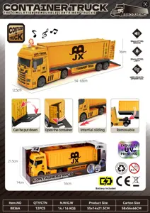Acoustic&nbsp;and&nbsp;Optical Inertia Scania Container Transport Vehicle