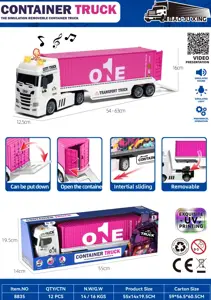 Acoustic&nbsp;and&nbsp;Optical Inertia Scania Container Transport Vehicle