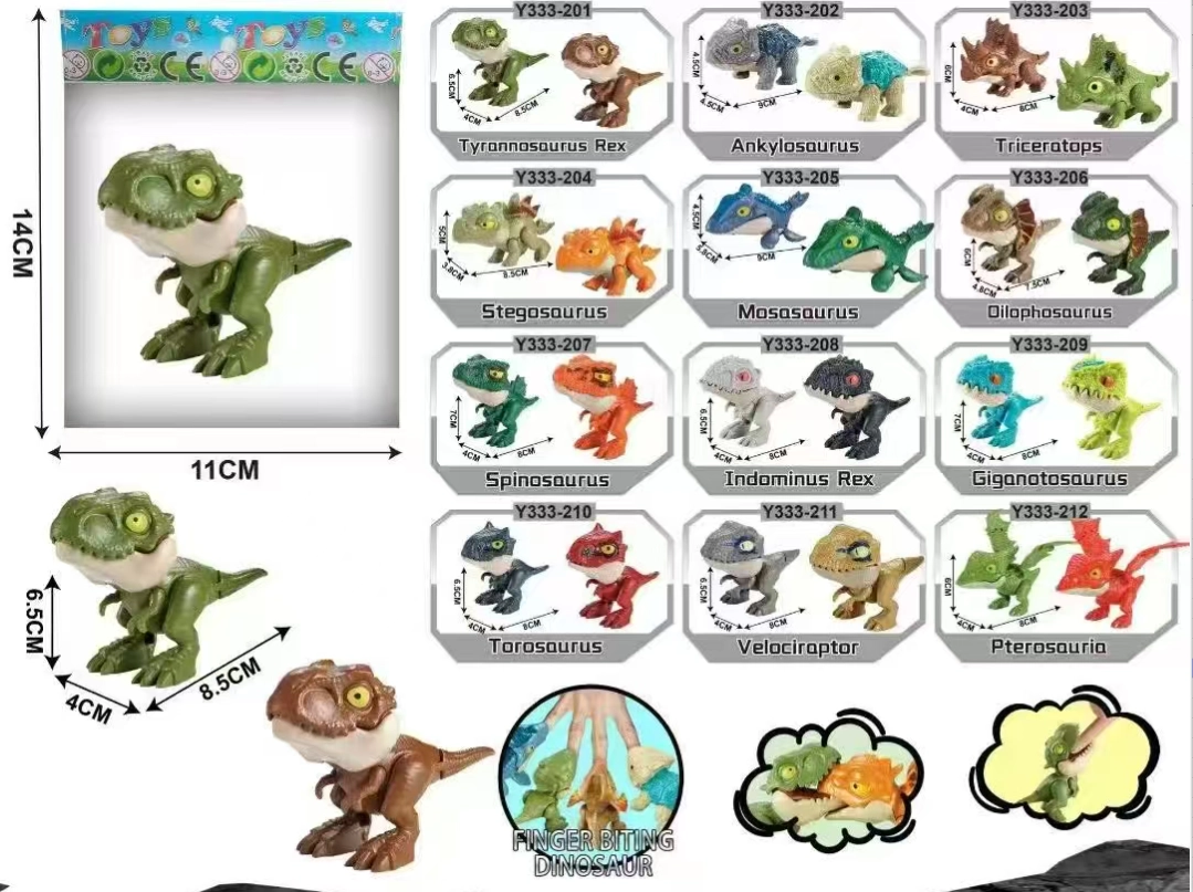 Biting Finger Dinosaur