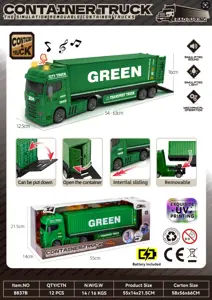 Acoustic&nbsp;and&nbsp;Optical Inertia Scania Container Transport Vehicle