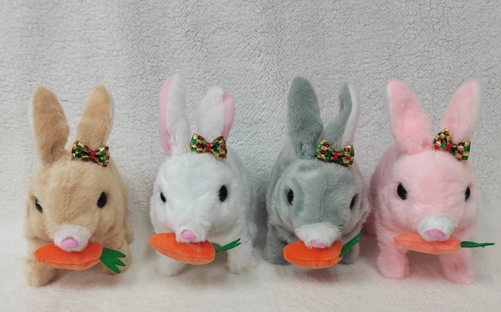 Bow-Tie Radish with Ear-Lamp Rabbit