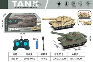 Five-Channel Light RC Tank  
