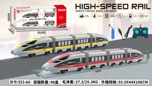 Remote Control Four-Channel Indonesian High-Speed Train  
