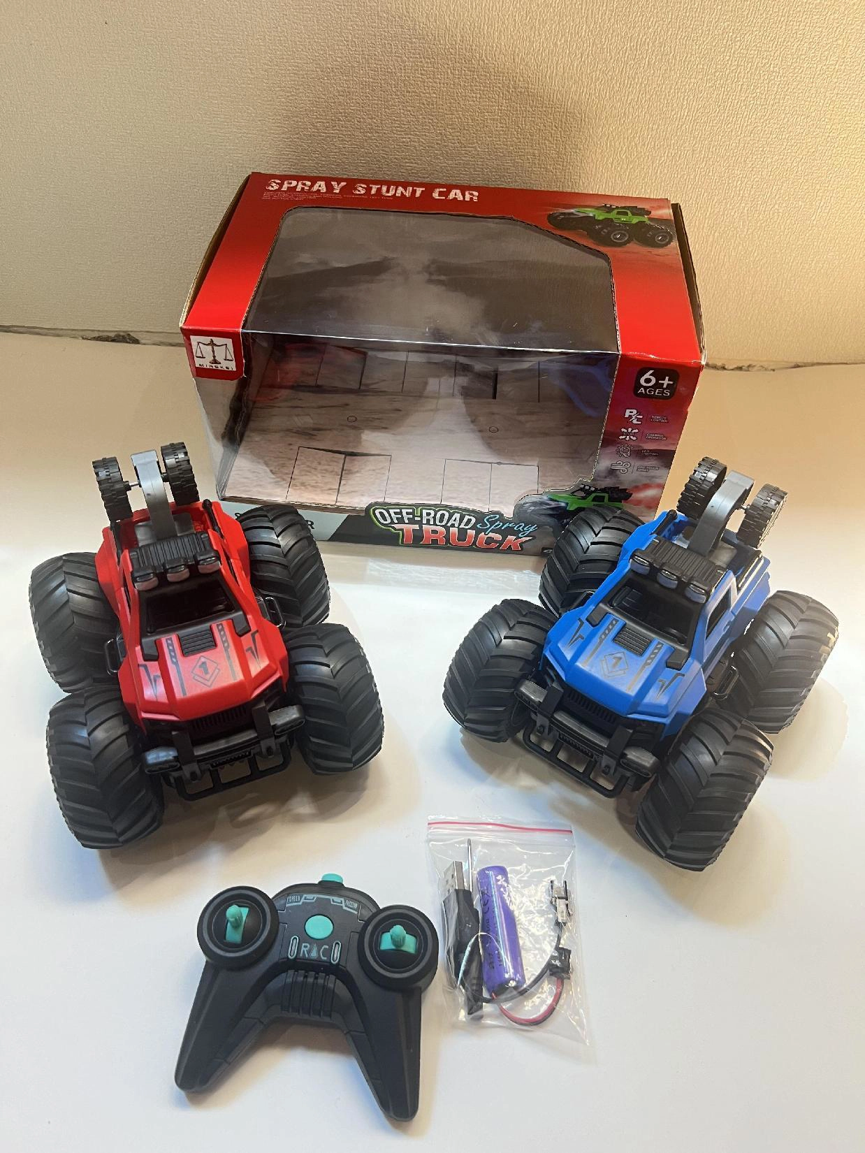 Remote Control Five-Way Stunt High-Speed Standing Rotating Car (2.4G)