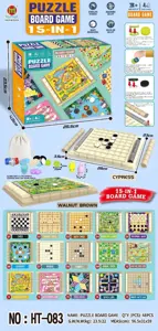 15-in-1 Puzzle Board Game (Color Box)