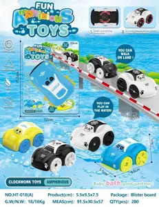 Bath & Water Play Car, Dual-Use for Water & Land