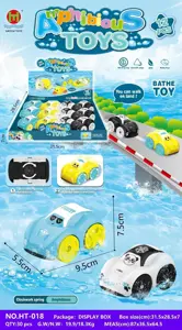Bath Toy Car, Dual-Use for Water & Land Play