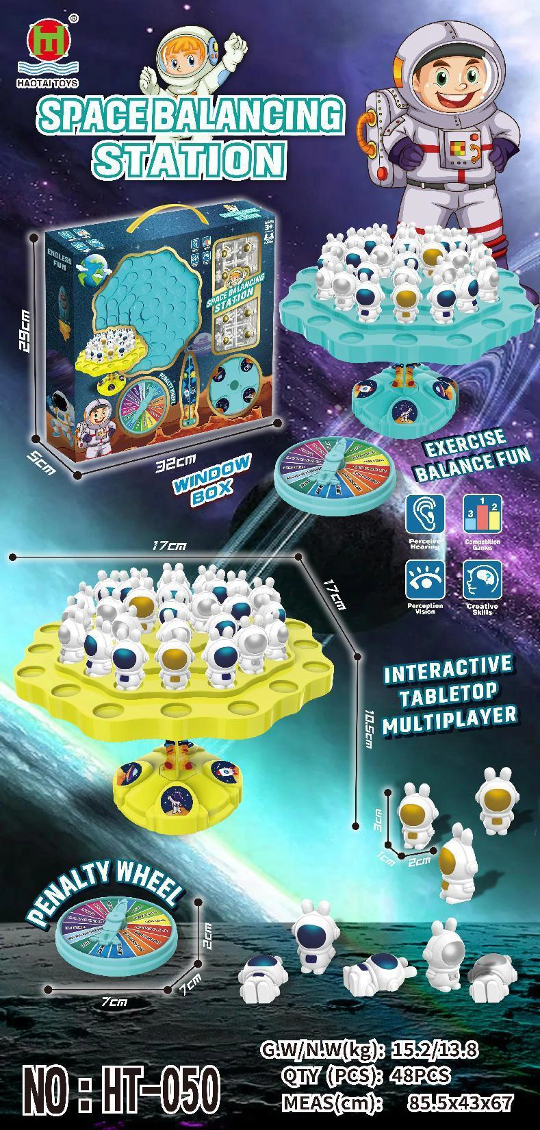 Space Balance Station (Window Box)