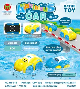 Bath & Water Play Car, Dual-Use for Water & Land