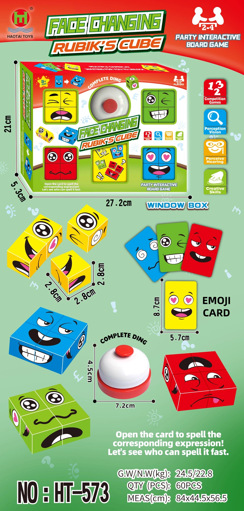 Face-Changing Cube (Window Box)