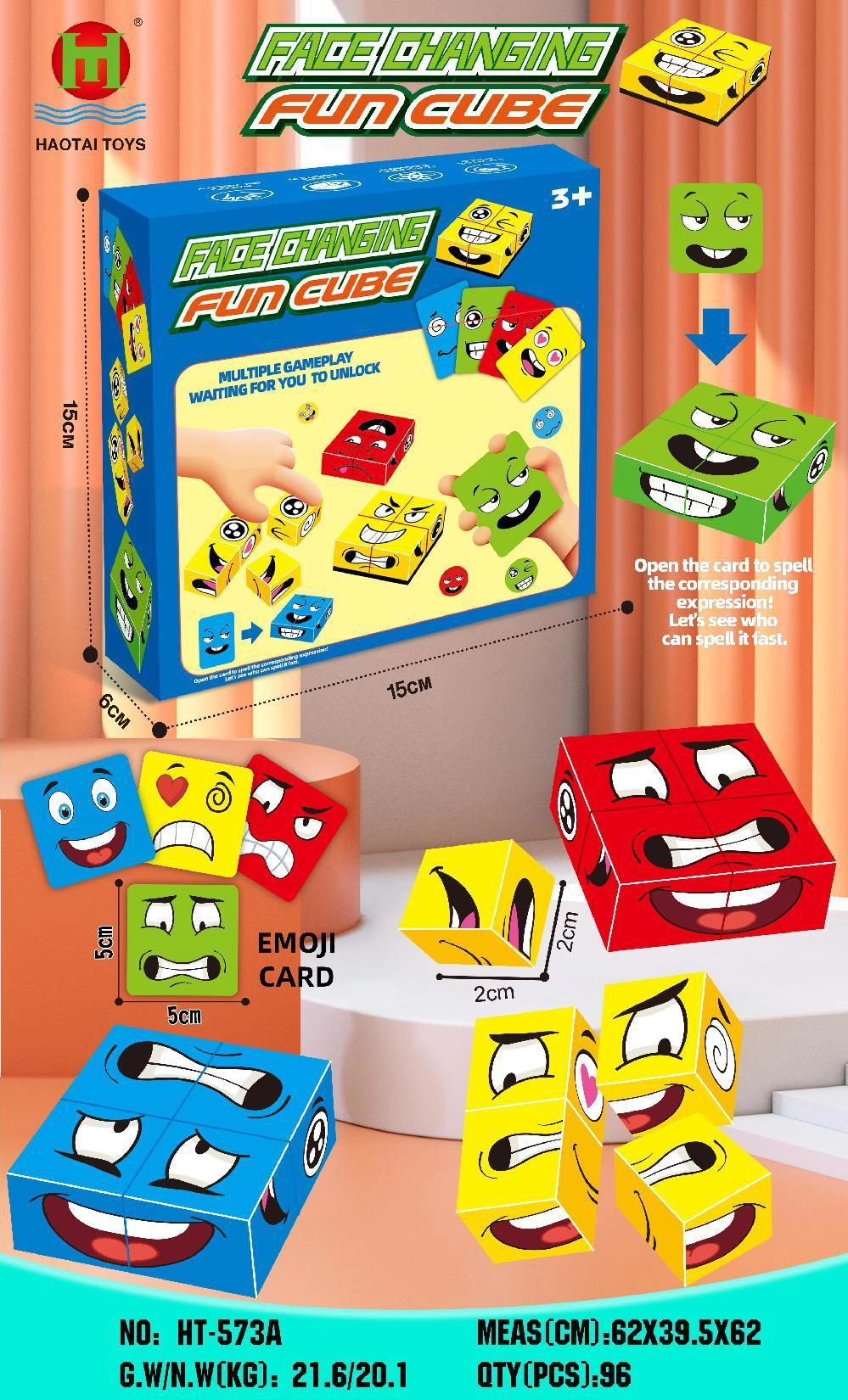 Face-Changing Cube (Color Box)