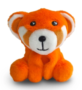 Pull-String Fox (White Bell Keychain)