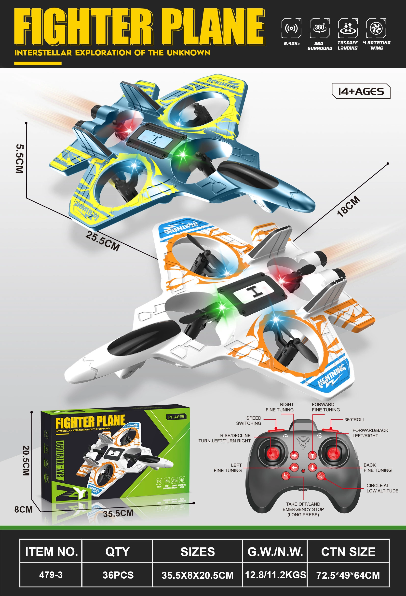 Liutong Foam Aircraft (Remote Control)