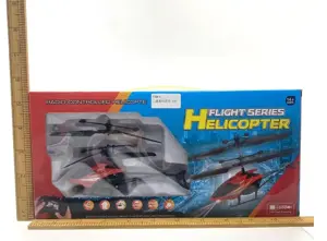 Two-channel remote control helicopter
