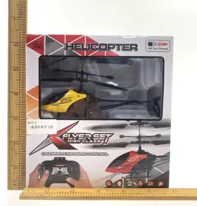 Two-channel remote control helicopter