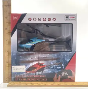 Two-channel remote control helicopter