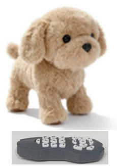 Remote-Controlled Commando Dog in English - Teddy Bear Dog