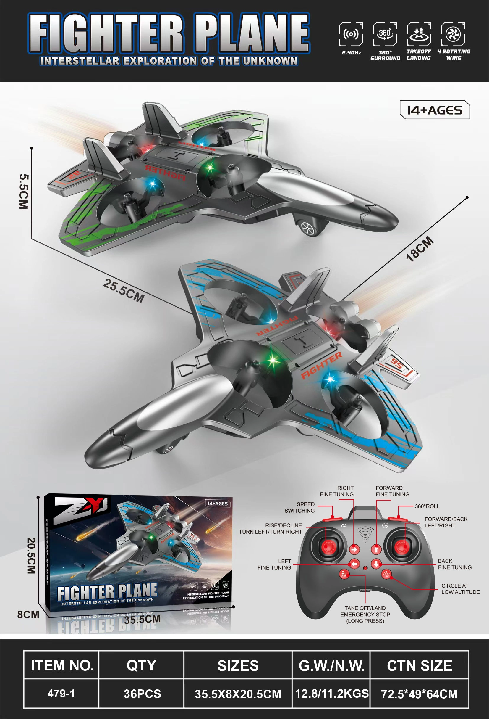 Liutong Foam Aircraft (Remote Control)