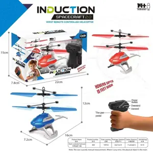 Handheld remote-controlled airplane