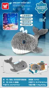 (Whale) Soothing Projection Plush Doll