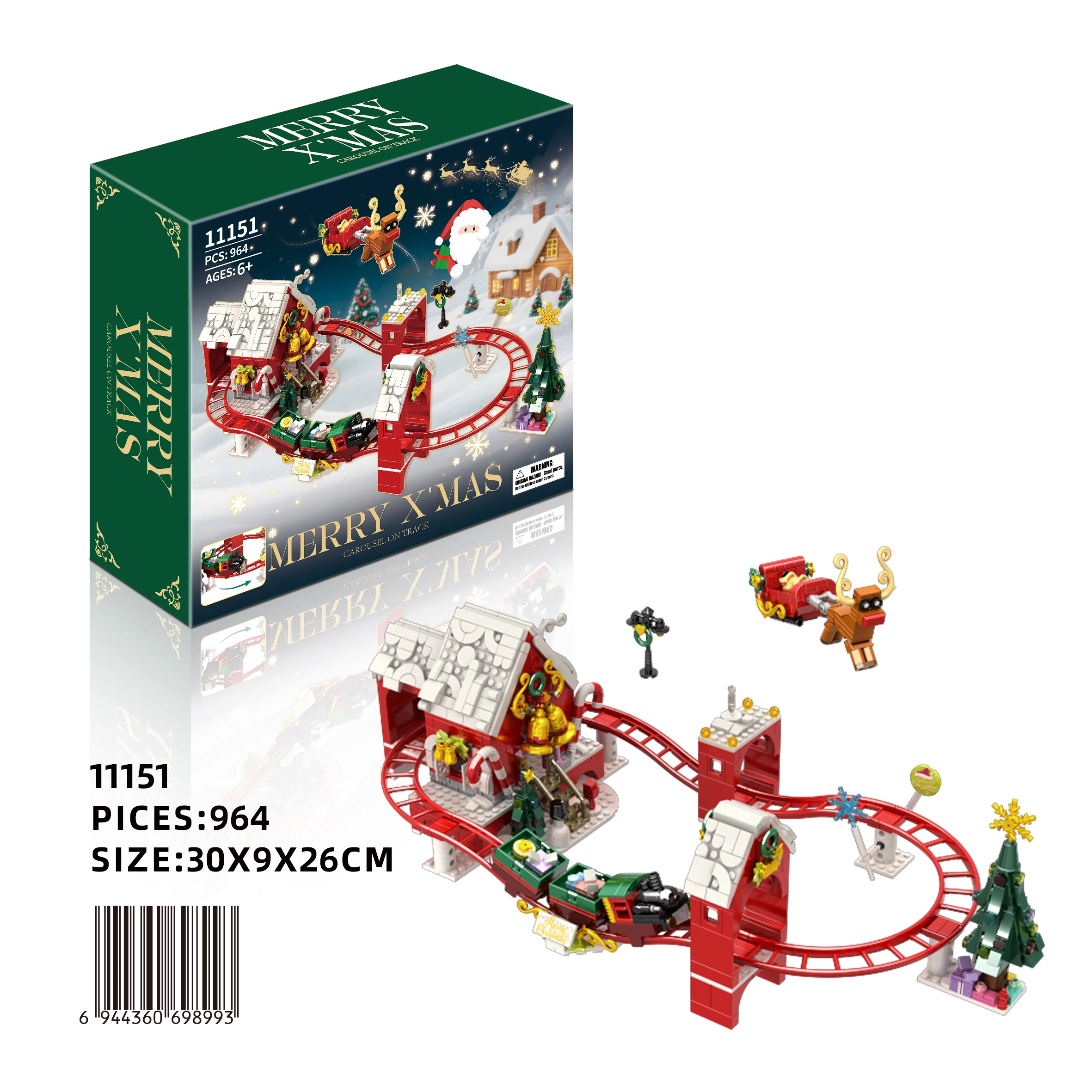 English version of the Christmas train