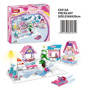 English Version: Girl's Dream City - Winter Amusement Park