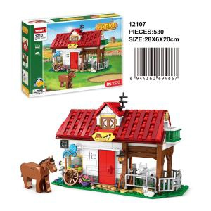 English Version Farm Series - Cattle and Horse Barn