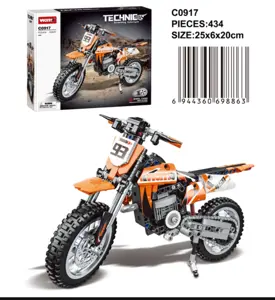 English version of the off-road motorcycle