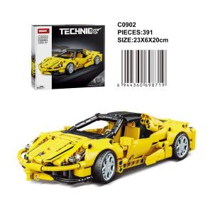 English version of the tech series: Ferrari Thunder Supercar with pull-back function