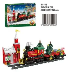 English Version Christmas Train Cabin