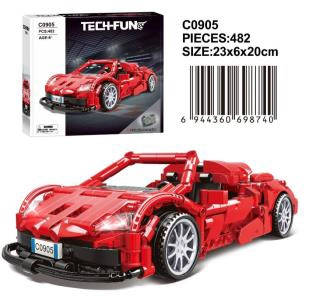 English version of the racing game