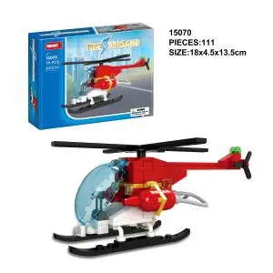 English version fire-fighting helicopter