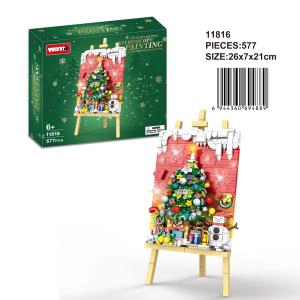 English version of the 3D Christmas card