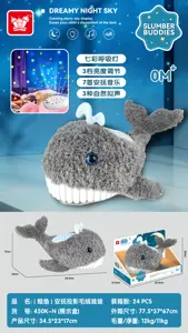 (Whale) Soothing Projection Plush Toy