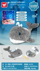 (Whale) Soothing Projection Plush Toy