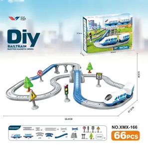 DIY Assembly Electric Train/66PCS