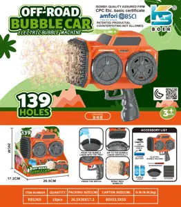 139 Hole Off-Road Vehicle Bubble Machine