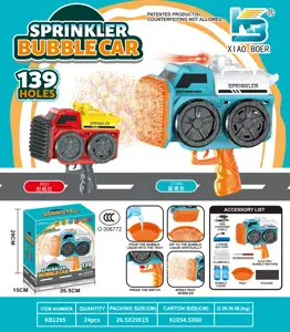 139 Hole Watering Truck Bubble Machine