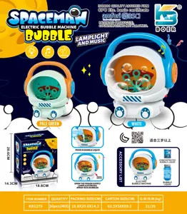 Astronaut Bubble Machine with Lights and Music