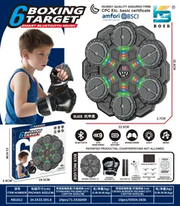6-Key Smart Blue Music Boxing Target