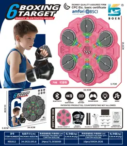 6-Key Smart Blue Music Boxing Target