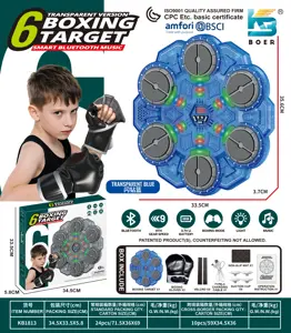 6-Key Smart Blue Music Boxing Target