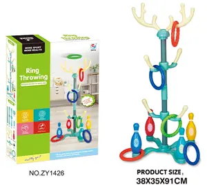 Double-Layer Ring Toss Game Set