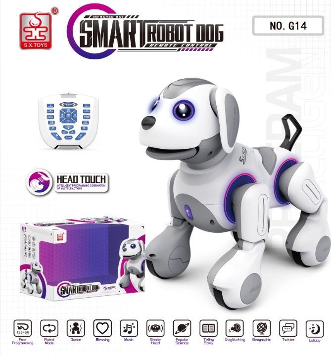 Infrared Remote-Controlled Smart Robot Dog