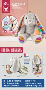 Radish Rabbit Plush Backpack